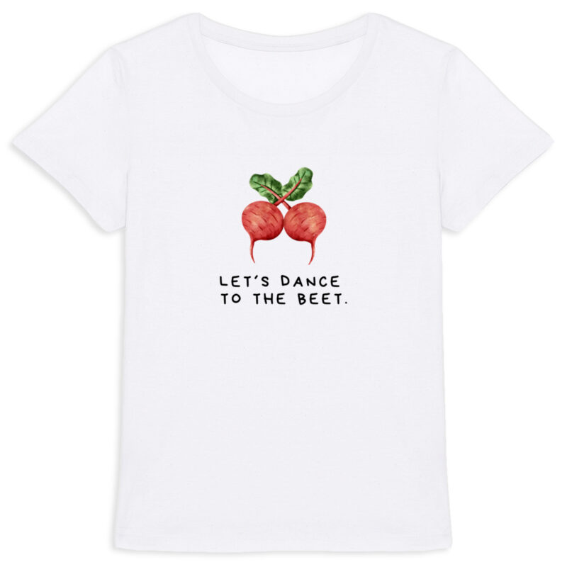 Nachhaltiges Garten-Shirt mit humorvollem Rote-Bete-Motiv Geschenk für Gärtner