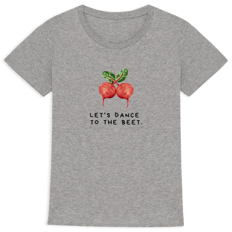 Nachhaltiges Garten-Shirt mit humorvollem Rote-Bete-Motiv Geschenk für Gärtner