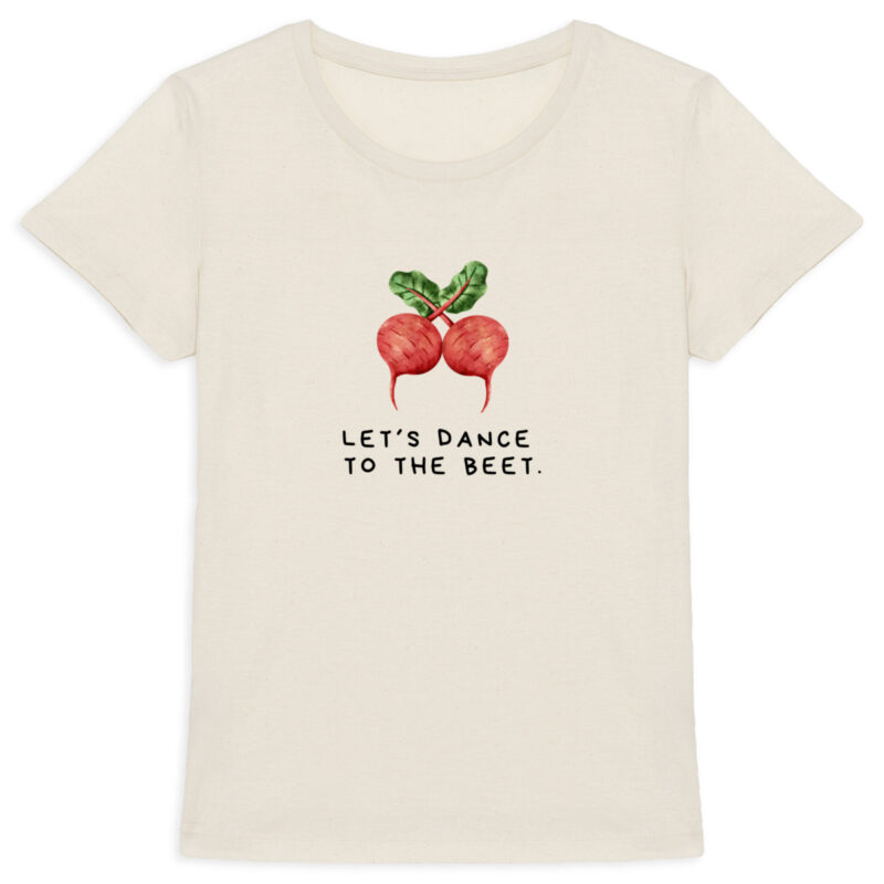 Nachhaltiges Garten-Shirt mit humorvollem Rote-Bete-Motiv Geschenk für Gärtner